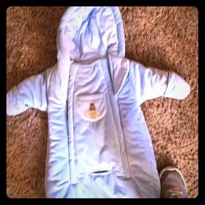 Baby  boys pram snowsuit